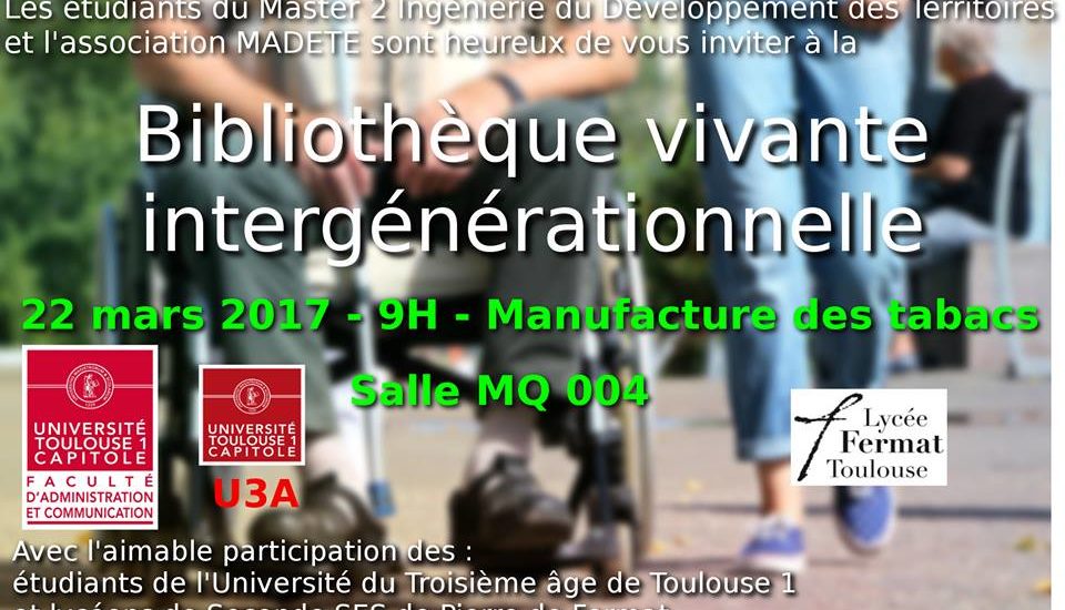 Une bibliothèque vivante intergénérationnelle